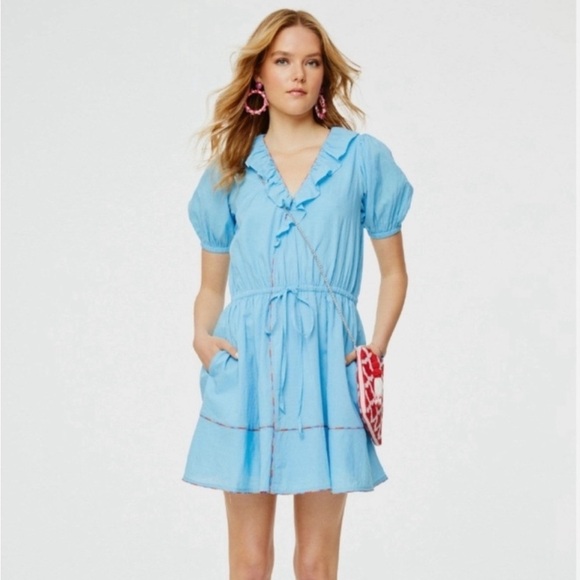 Roller Rabbit Rainbow Trim Brita Dress Size XS - Picture 1 of 6